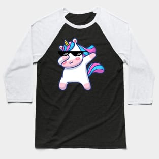 thug life rainbow unicorn Baseball T-Shirt